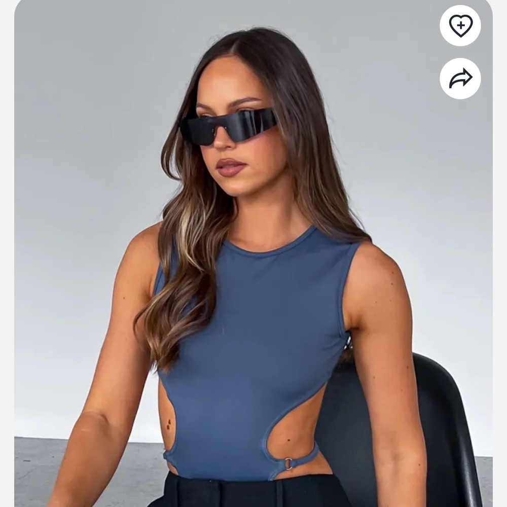 White fox want it now bodysuit
